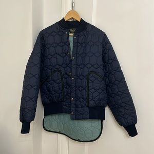 Navy Bomber Jacket